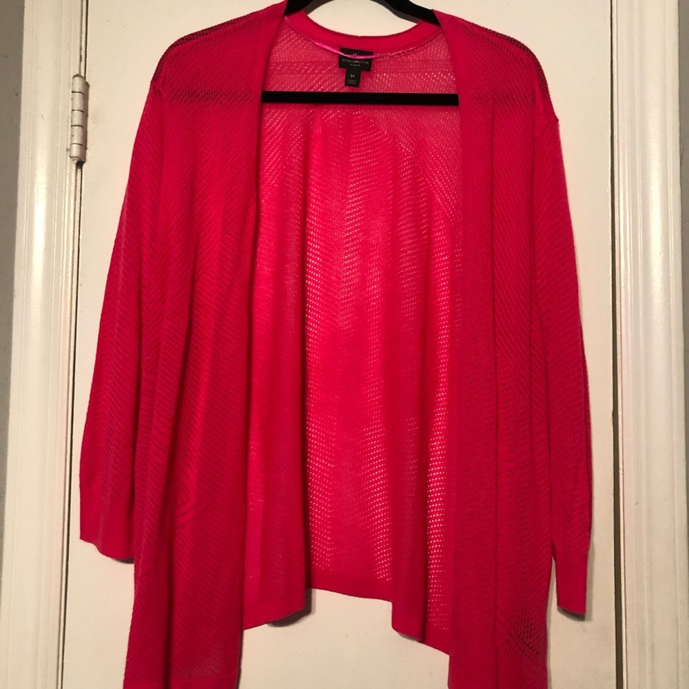 Women’s Bright Pink Cardigan